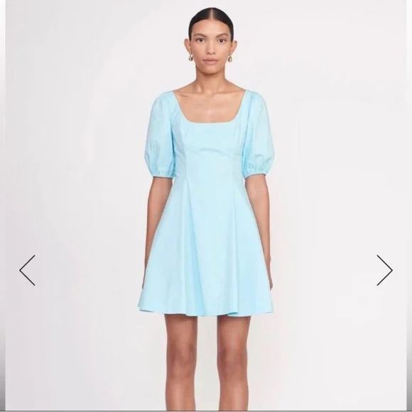 staud light blue dress Rent STAUD CLOTHING
